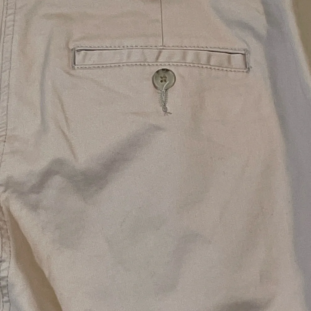 Joules Women’s size 8 khaki Cotton pants trousers w/embroidered‎ bunny on pocket